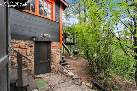6015 Sioux Trail Cascade, CO 80809 - Photo 23 of 42 a house view with a backyard space