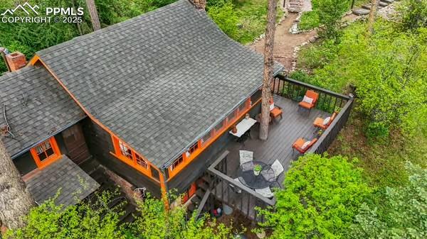 6015 Sioux Trail Cascade, CO 80809 - Photo 26 of 42 an aerial view of a house