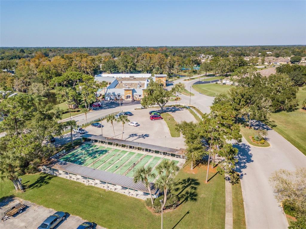 11150 Paradise Pointe Way New Port Richey, FL 34654 - Photo 49 of 91 an aerial view of residential houses with outdoor space and trees