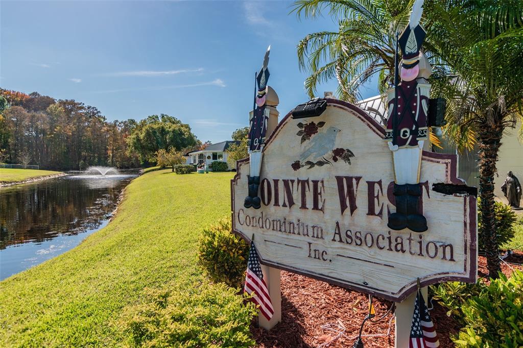 11150 Paradise Pointe Way New Port Richey, FL 34654 - Photo 70 of 91 a view of a swimming pool with a deck and a garden
