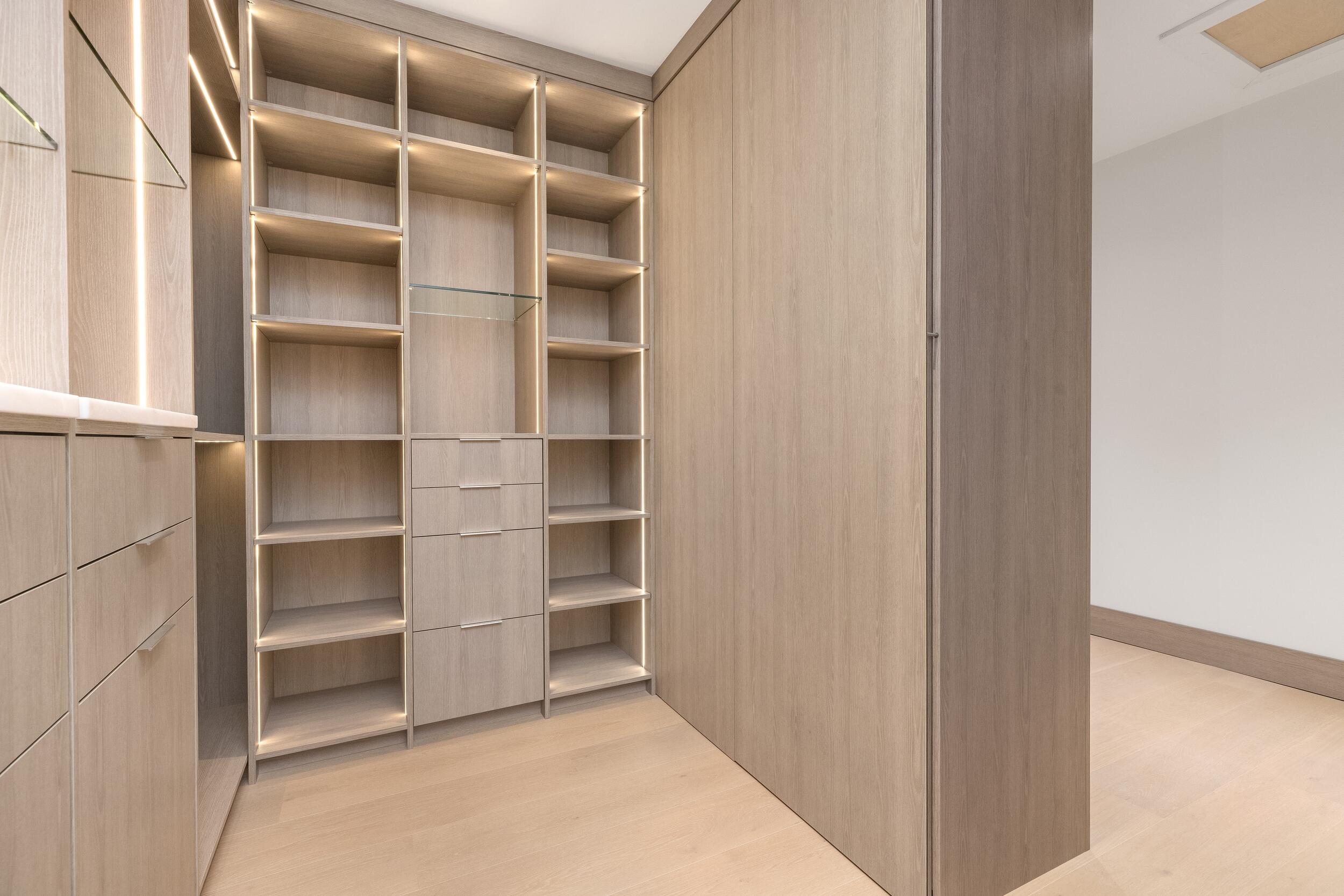 1351 Cocoanut Road Boca Raton, FL 33432 - Photo 80 of 101 a view of an empty walk in closet