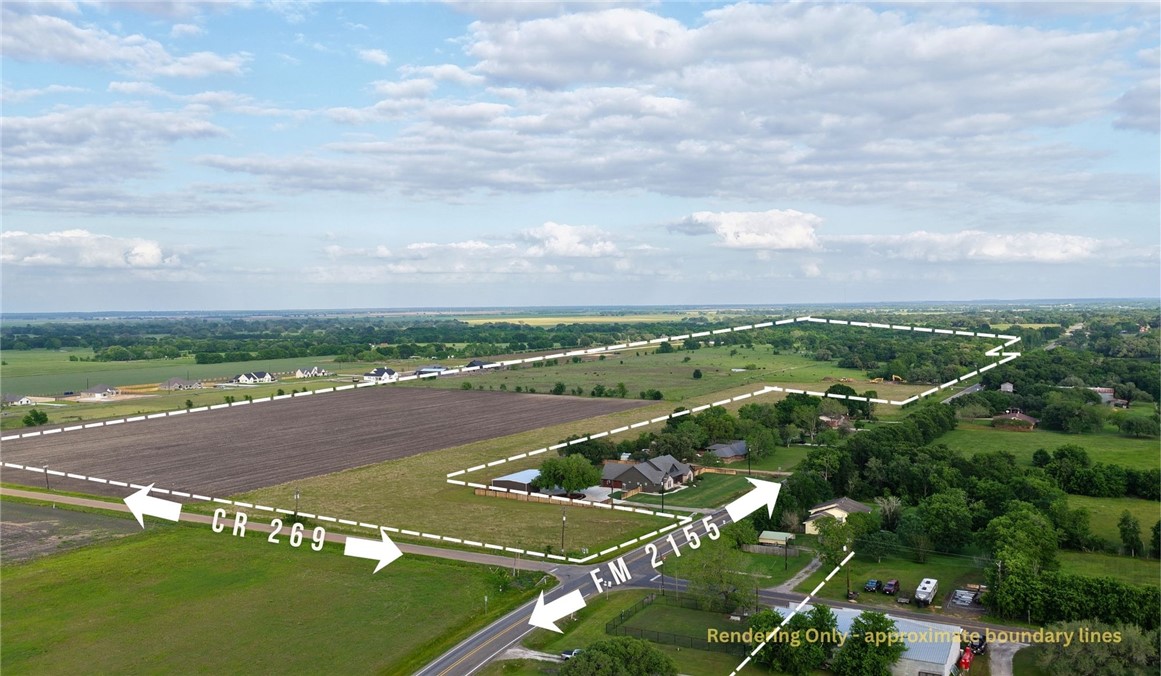 269 ( /-127.16 Acres) Road Somerville, TX 77879 - Photo 4 of 16 an aerial view of a city