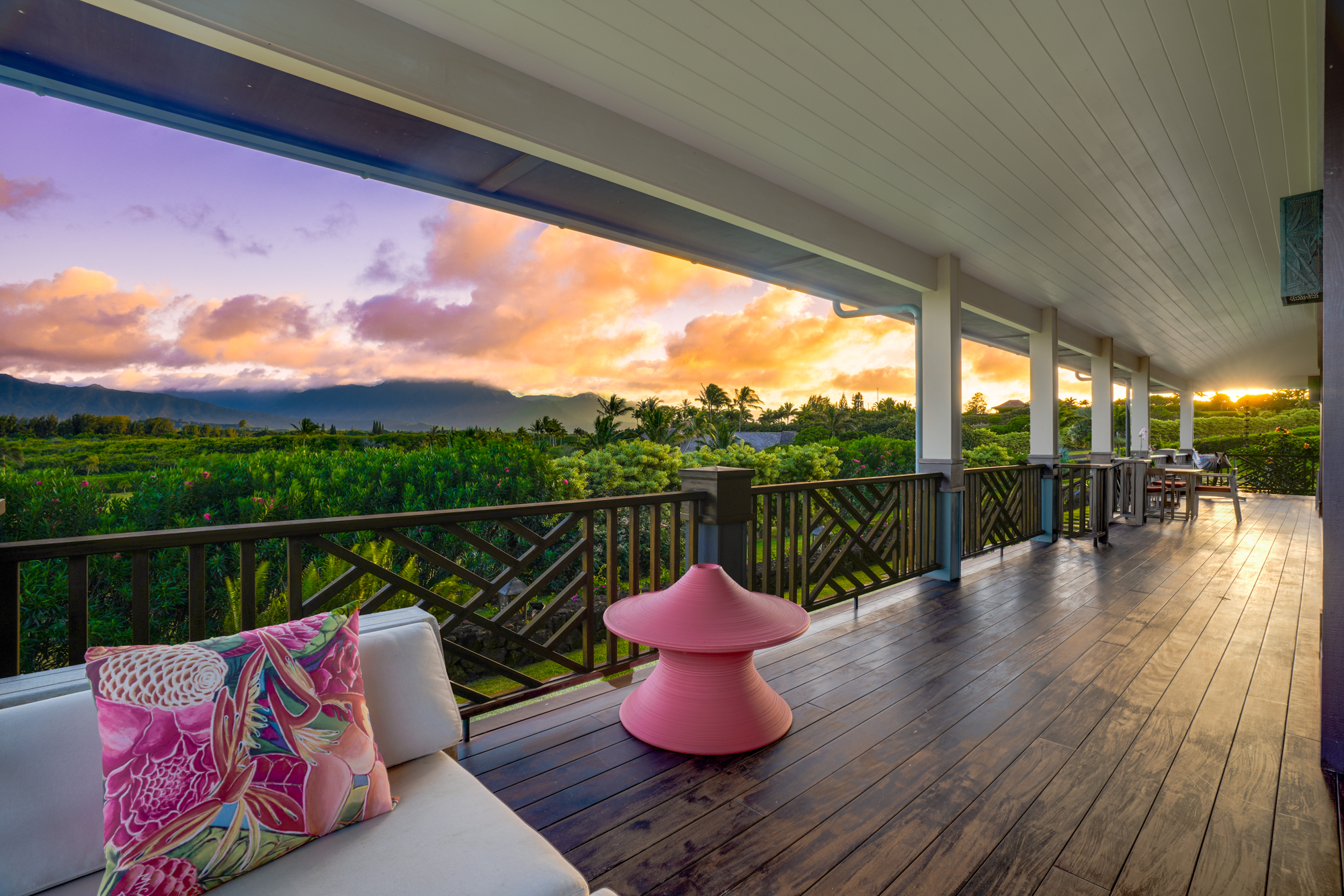 2332 Makana Ano Place Kilauea, HI 96754 - Photo 29 of 30 a balcony with wooden floor