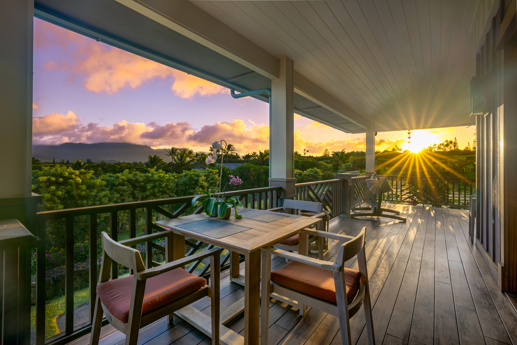 2332 Makana Ano Place Kilauea, HI 96754 - Photo 30 of 30 a view of a chairs and table in patio