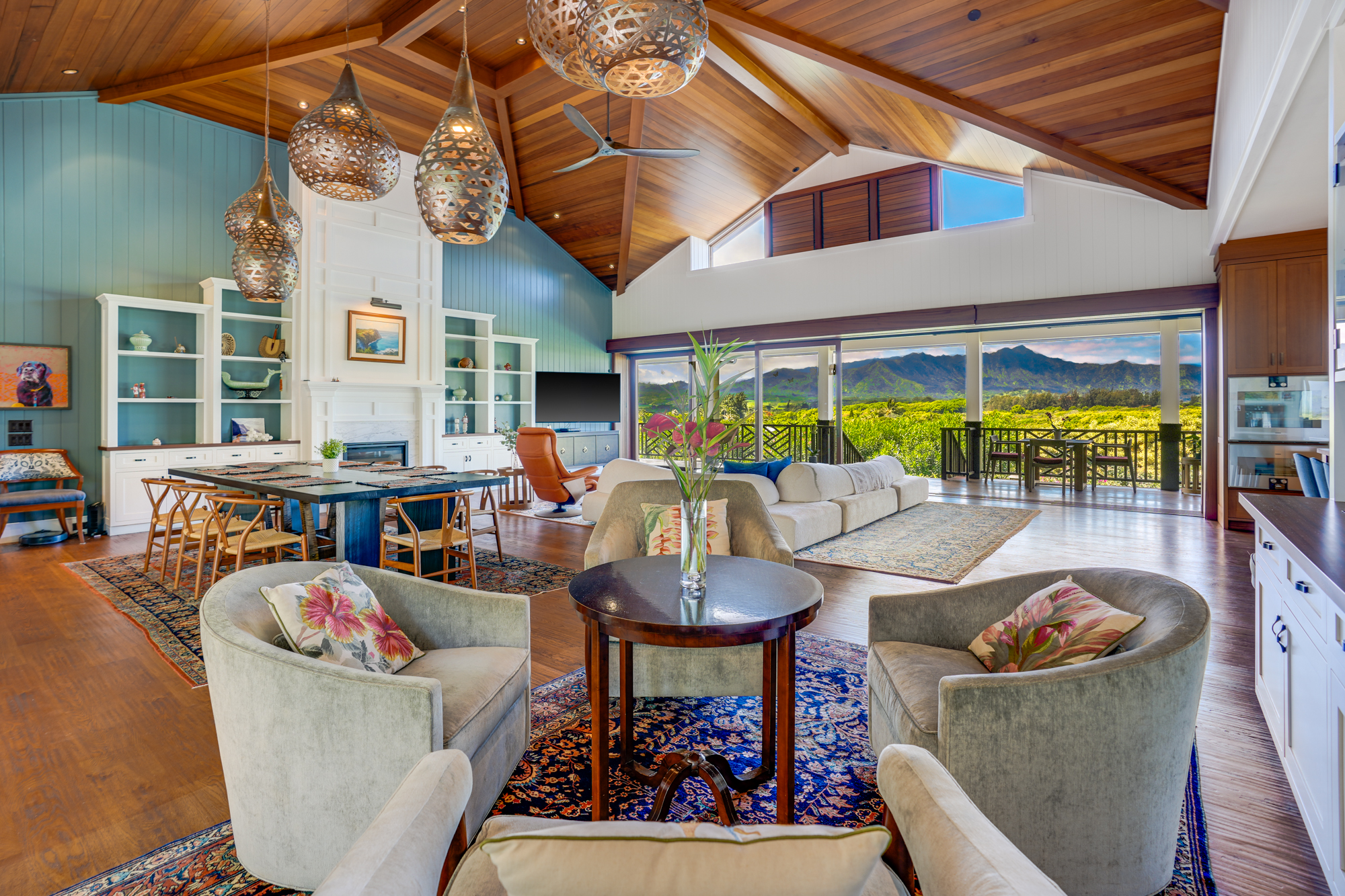 2332 Makana Ano Place Kilauea, HI 96754 - Photo 4 of 30 an outdoor living area with furniture and a large window