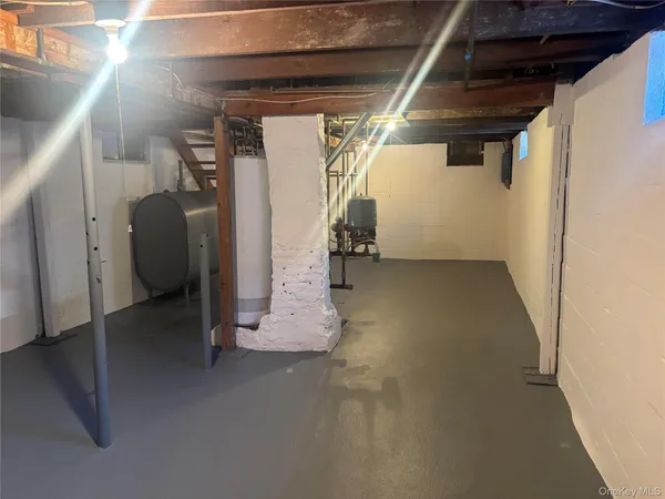 a view of a storage room