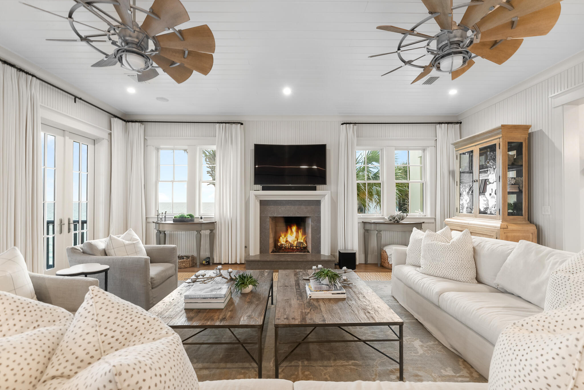 288 Blue Mountain Road Santa Rosa Beach, FL 32459 - Photo 6 of 43 Living Room West View