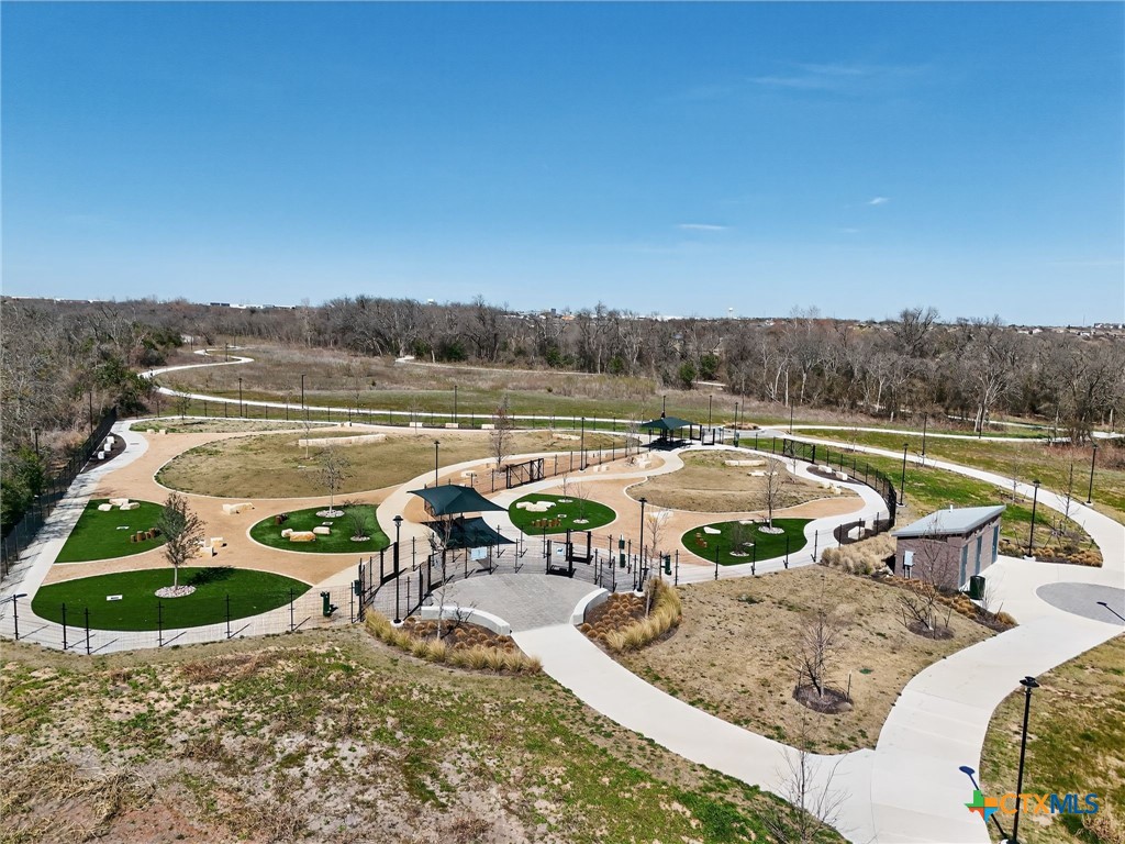 201 Cane River Road Pflugerville, TX 78660 - Photo 18 of 21 a view of swimming pool with lake view and mountain view