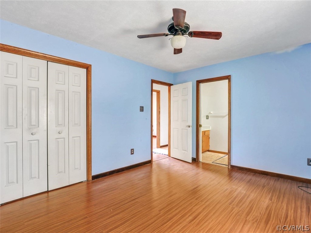 1570 Graves Road Sandston, VA 23150 - Photo 12 of 26 Master Has Nice Closet Space & Ceiling Fan