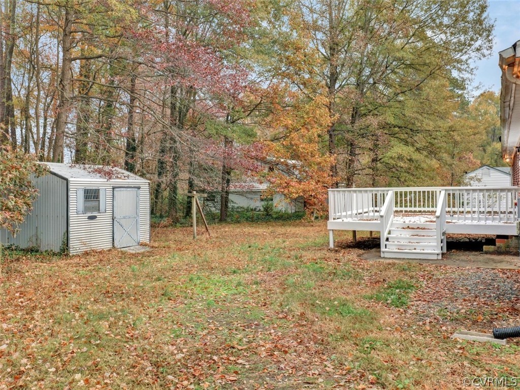 1570 Graves Road Sandston, VA 23150 - Photo 24 of 26 Detached Storage Shed Adds Even MORE Storage
