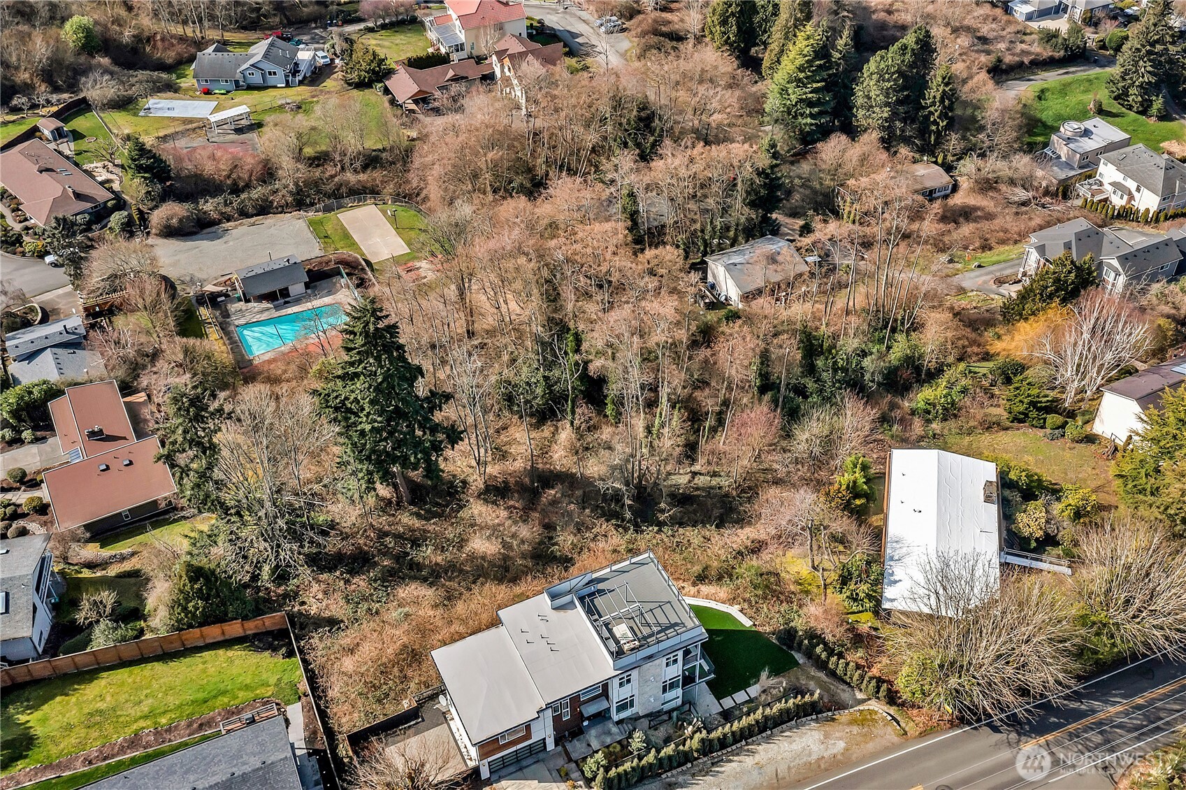 29500 2nd Avenue Southwest Federal Way, WA 98023 - Photo 11 of 15 an aerial view of a house with a yard