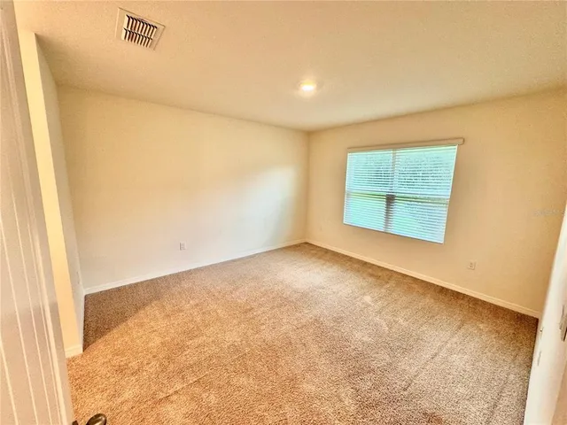 an empty room with a empty space