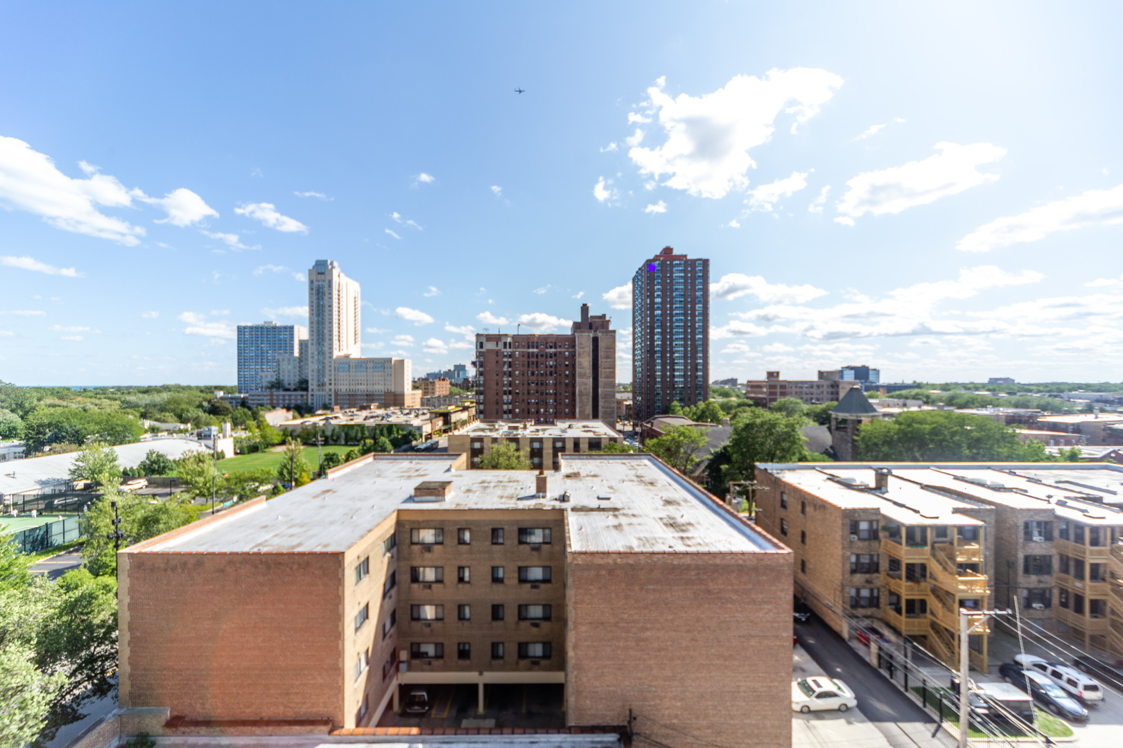 5320 North Sheridan Road, Unit 802 Chicago, IL 60640 - Photo 22 of 26 a view of a city with tall buildings