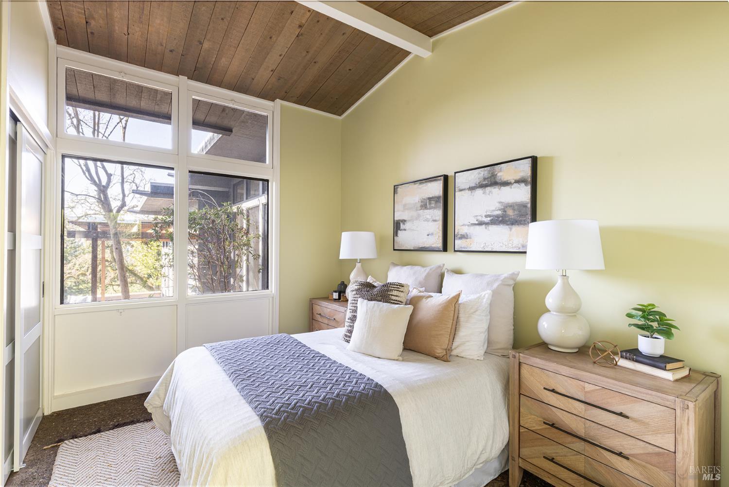 5815 Bennett Valley Road Santa Rosa, CA 95404 - Photo 39 of 50 a bedroom with bed and a window