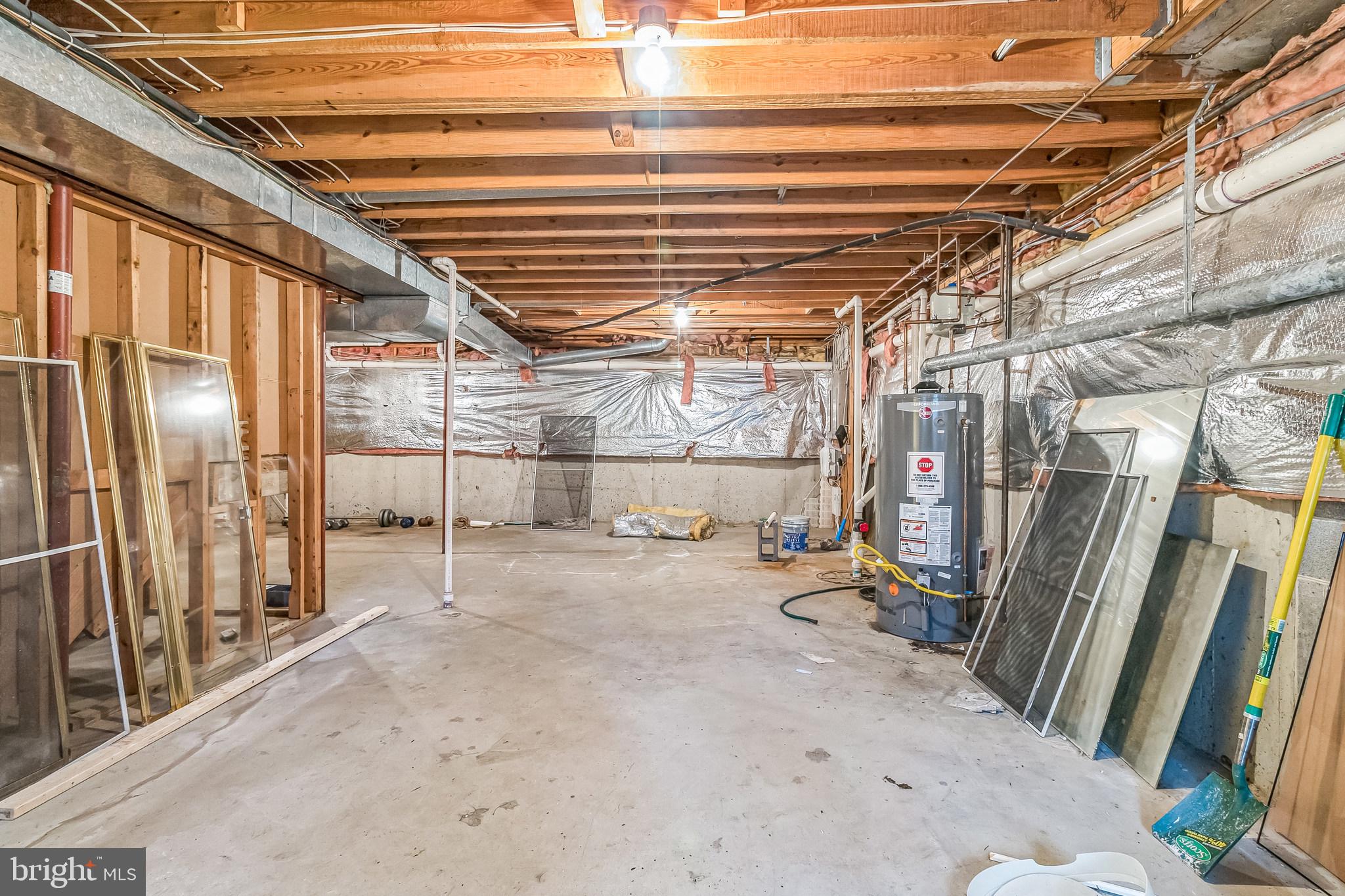 2527 Hunter Mill Road Oakton, VA 22124 - Photo 81 of 85 Spacious unfinished basement ready for ideas.