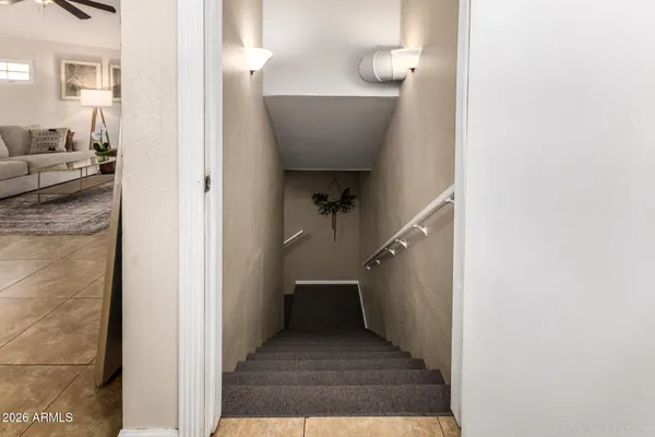 a view of entryway and hall