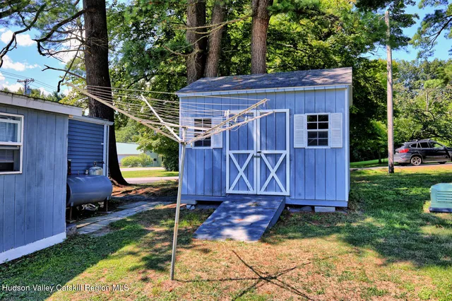 a bird view of a garden