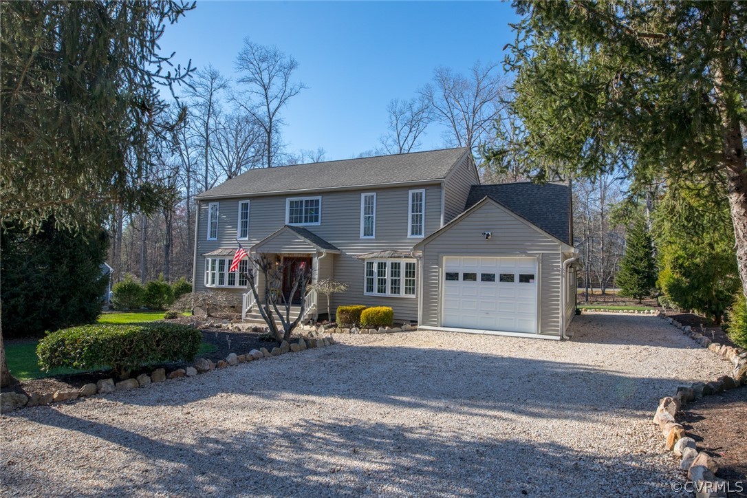 3402 Walkers Ferry Road Midlothian, VA 23112 - Photo 39 of 44 a front view of a house with garden