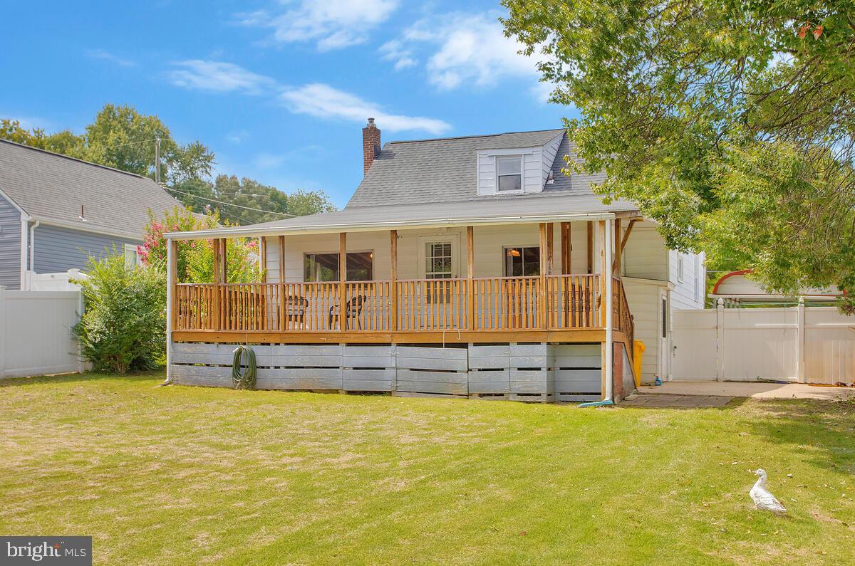 17 Mansion Road Linthicum Heights, MD 21090 - Photo 36 of 42 Back Yard-roof above family room just replaced