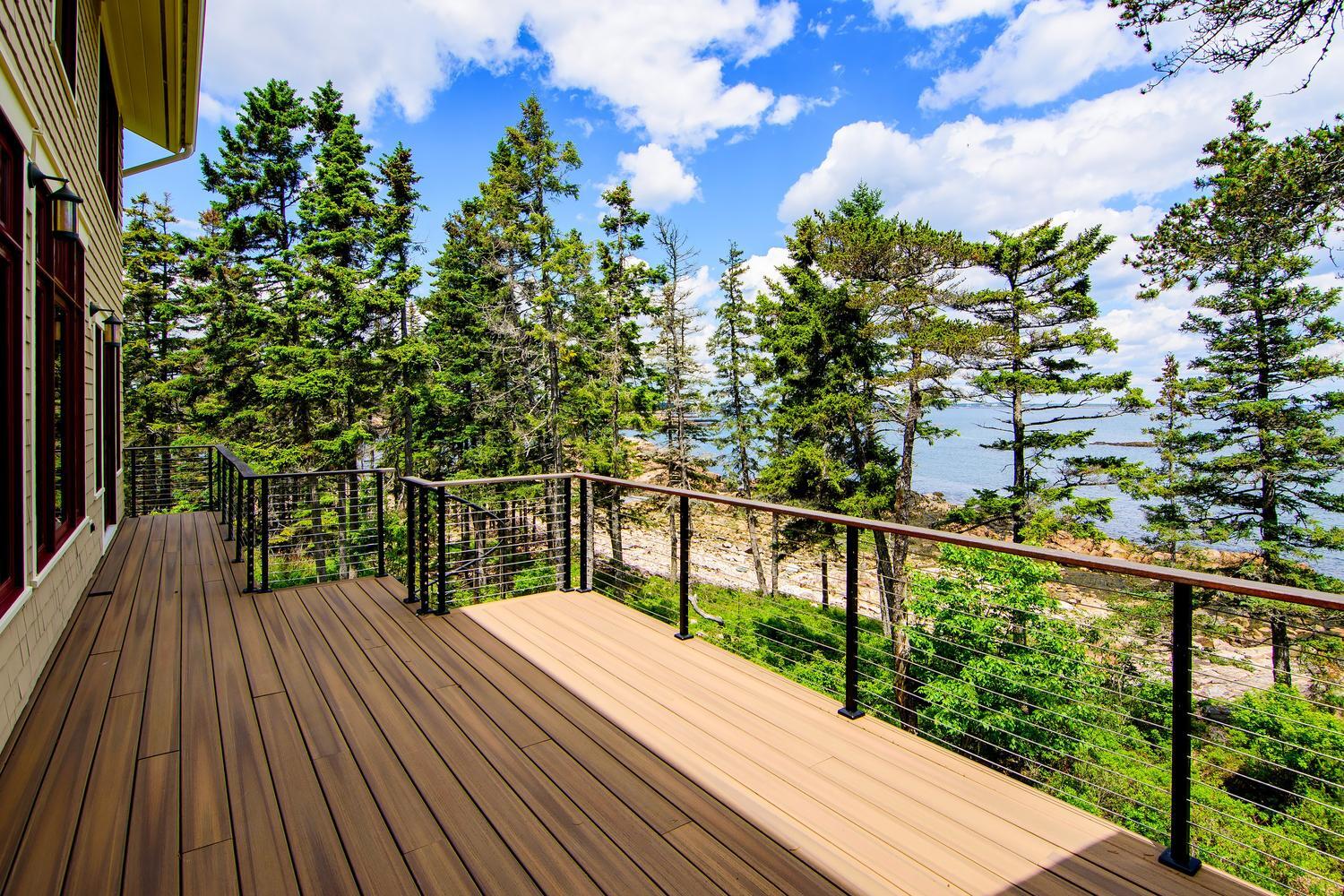 74 Workman Road Gouldsboro, ME 04613 - Photo 34 of 40 Deck and views