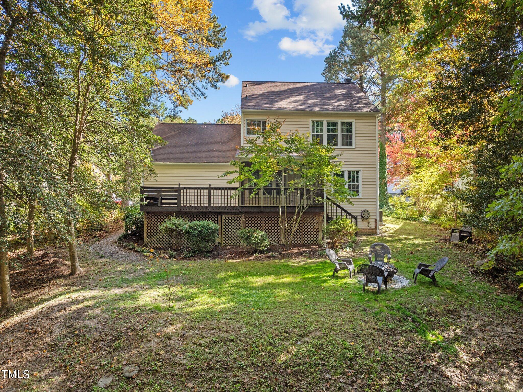 6209 Brielson Place Raleigh, NC 27616 - Photo 34 of 41 a view of a house with a yard