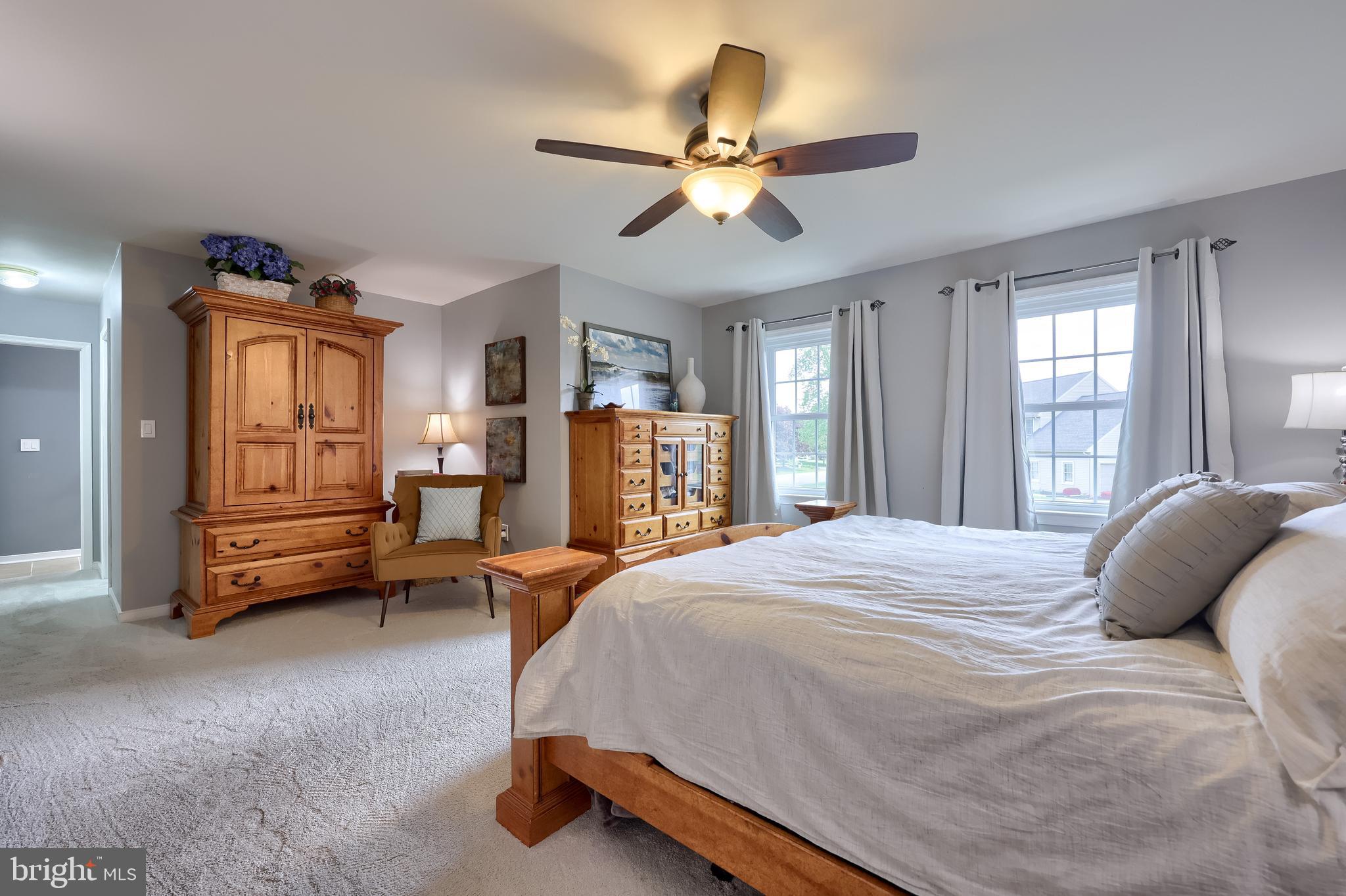 315 Royal Hunt Way Lititz, PA 17543 - Photo 35 of 67 a bedroom with a bed dresser and a window