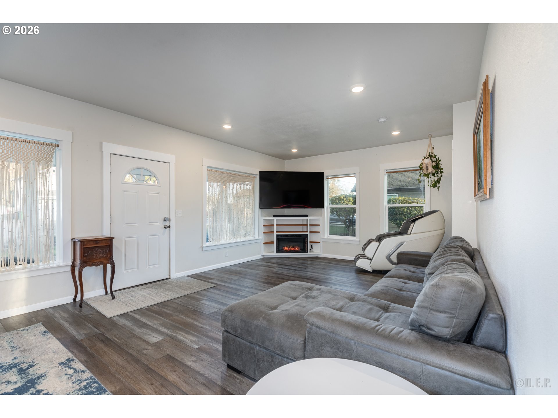 169 North Vernonia Road St. Helens, OR 97051 - Photo 5 of 27 a living room with furniture and a flat screen tv
