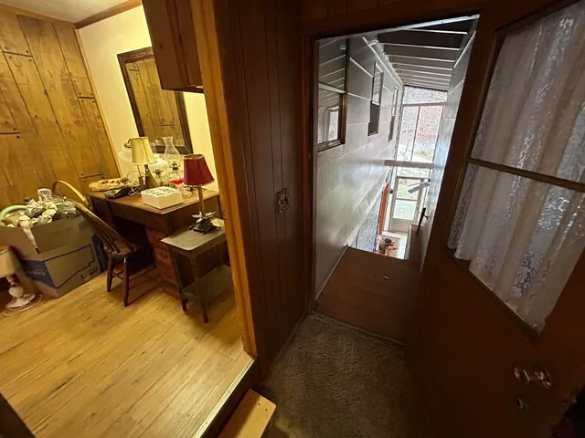 a outdoor space with chairs