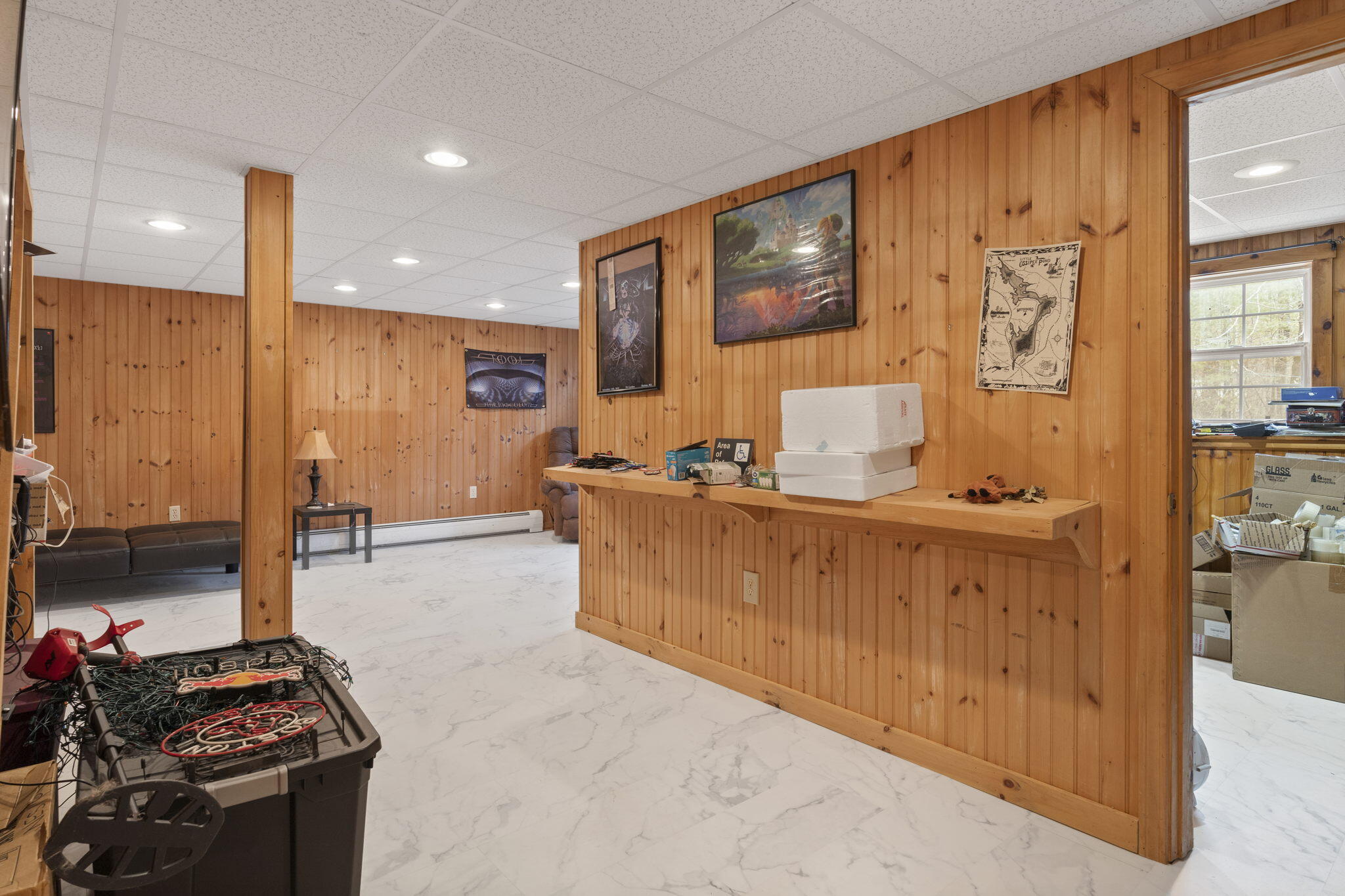 249 Bagley Road East Waterboro, ME 04030 - Photo 26 of 35 Finished Basement