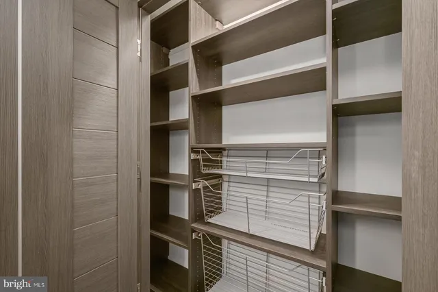 a view of walk in closet