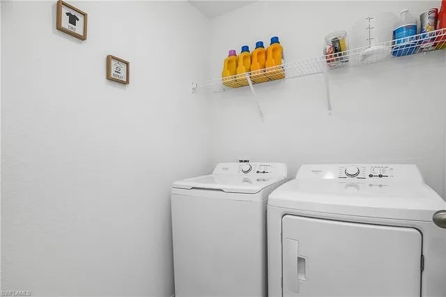 a backyard of a house