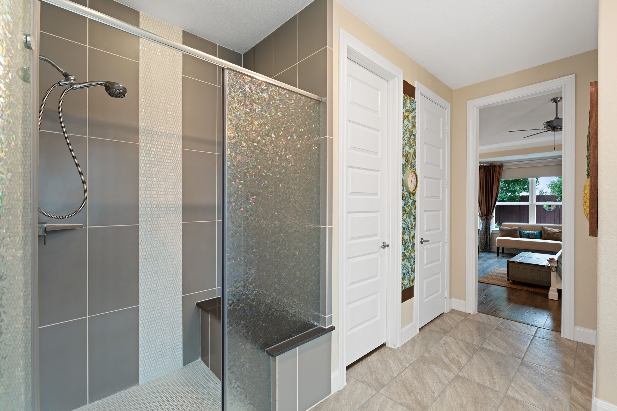 51 Scepter Ridge Sugar Land, TX 77498 - Photo 30 of 48 a bathroom with a shower and a sink