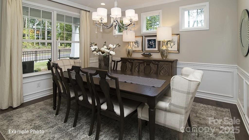 13420 Chopin Ridge Road Huntersville, NC 28078 - Photo 12 of 19 a view of a dining room with furniture window and outside view