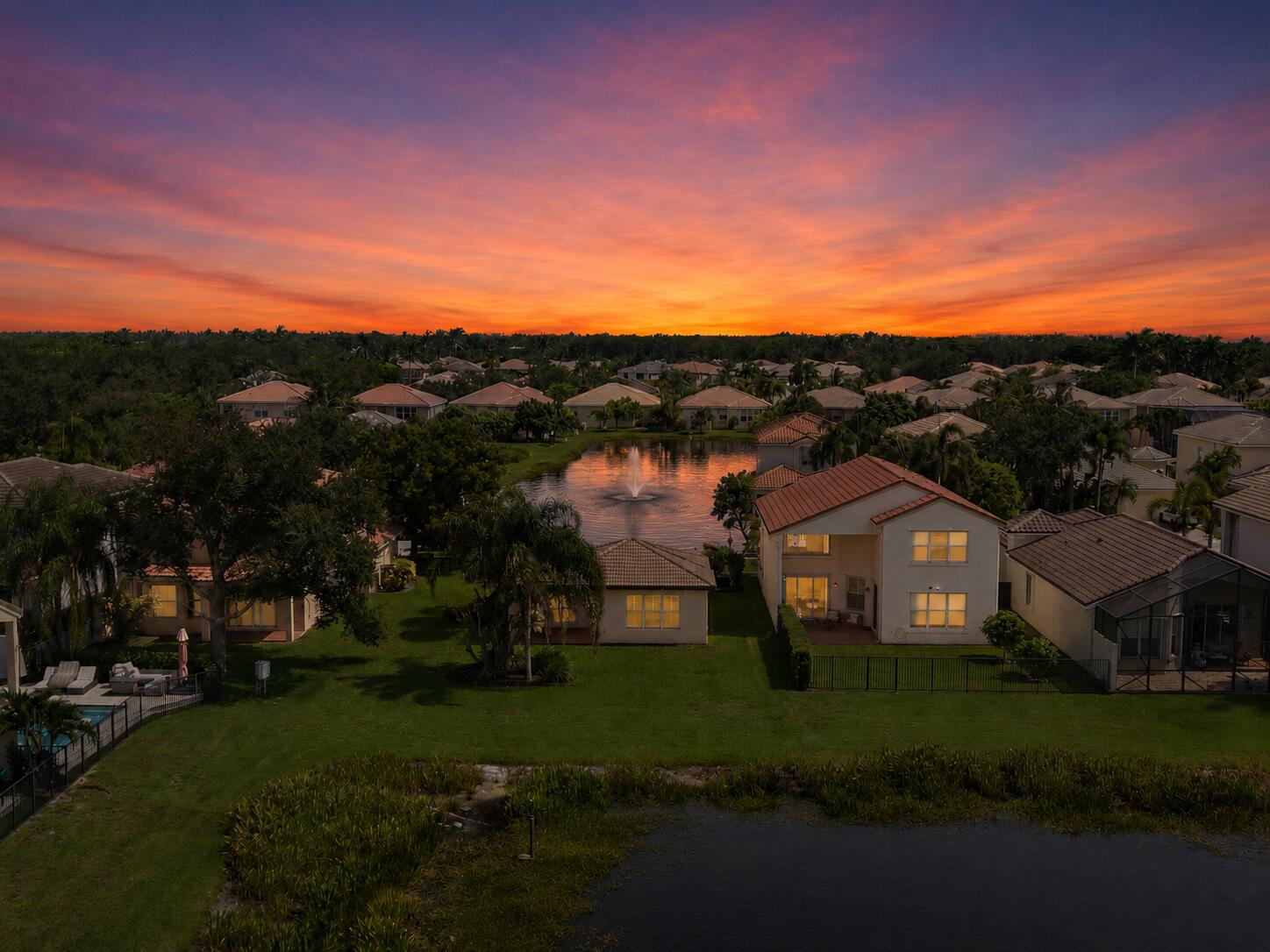 8895 Chestnut Ridge Way Boynton Beach, FL 33473 - Photo 39 of 63 Twilight