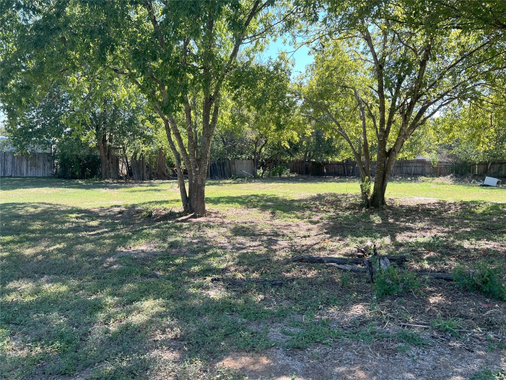 0 Madison Street Elgin, TX 78621 - Photo 3 of 9 a view of a yard with a tree