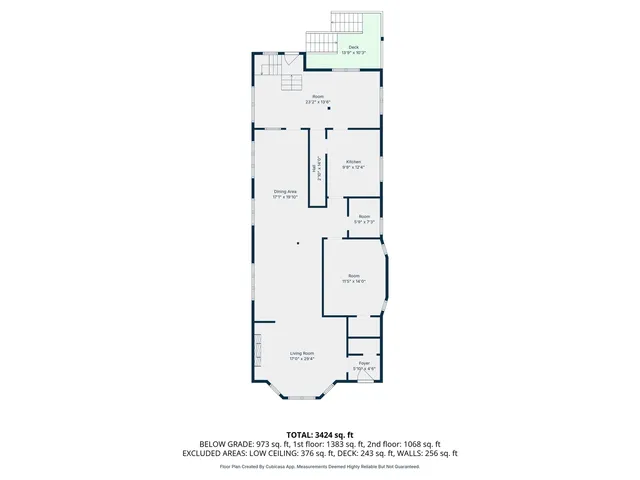 a picture of a bench in a white building