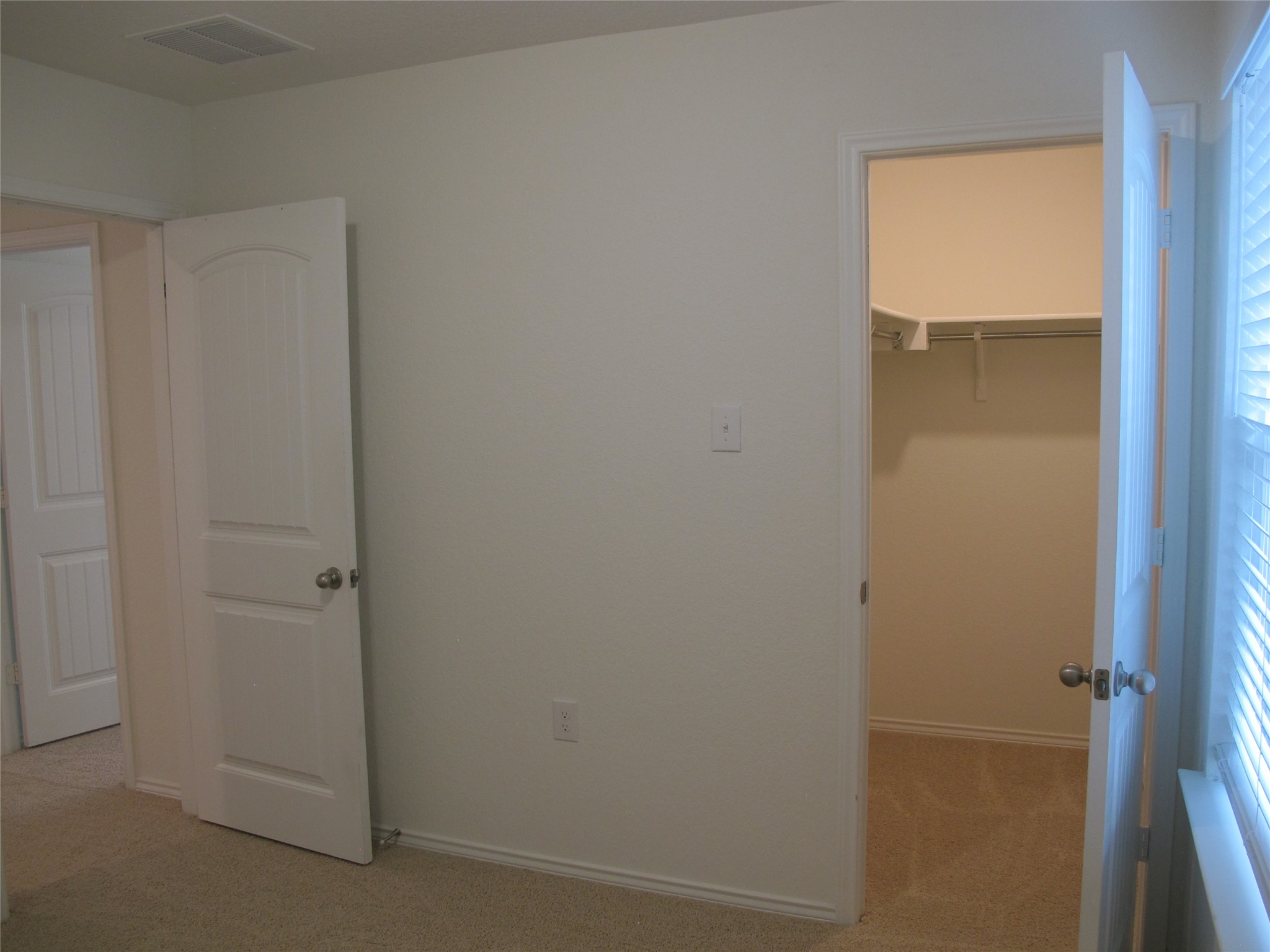 7820 Big Wind Way Austin, TX 78724 - Photo 32 of 37 Unfurnished bedroom with light carpet and a spacious closet