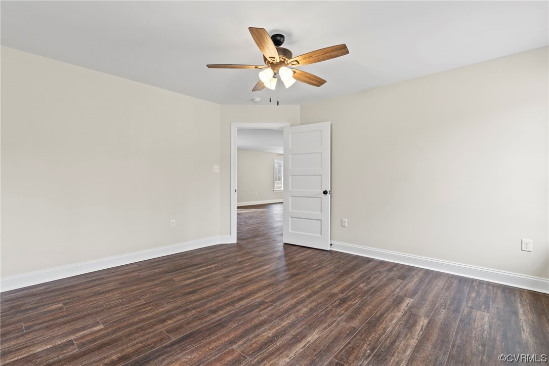 1548 Cartersville Road Goochland, VA 23063 - Photo 32 of 33 wooden floor in an empty room