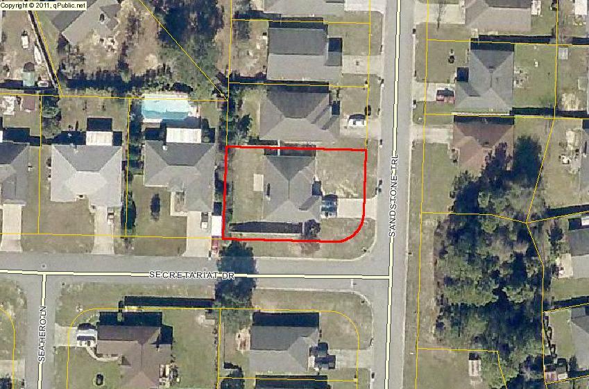 134 Sandstone Trail Crestview, FL 32539 - Photo 18 of 18 a bird view of a house