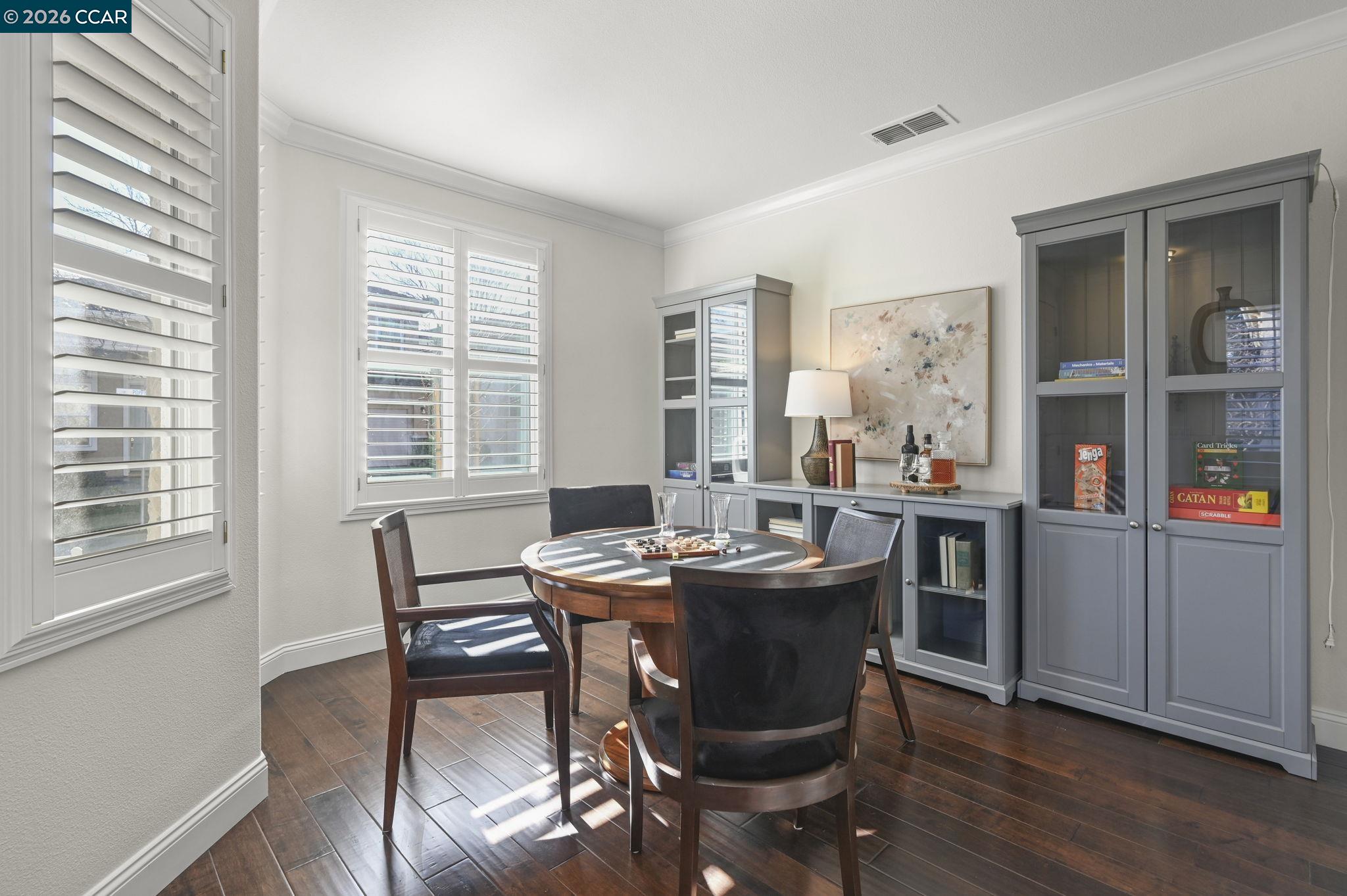 16 Poppy Hills Lane San Ramon, CA 94583 - Photo 3 of 30 a dining room with furniture window and wooden floor