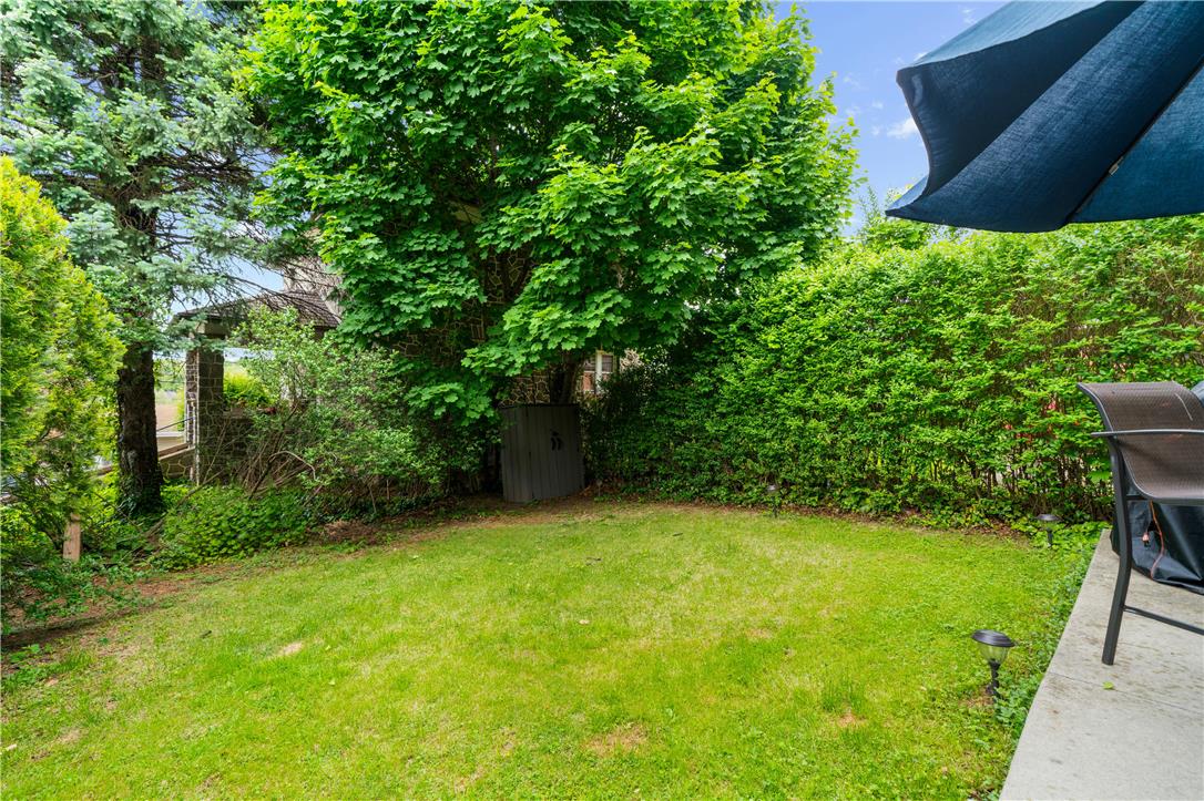 2055 Ferry Street Wilson, PA 18042 - Photo 21 of 21 This verdant backyard provides a serene escape, perfect for outdoor enjoyment and relaxation.