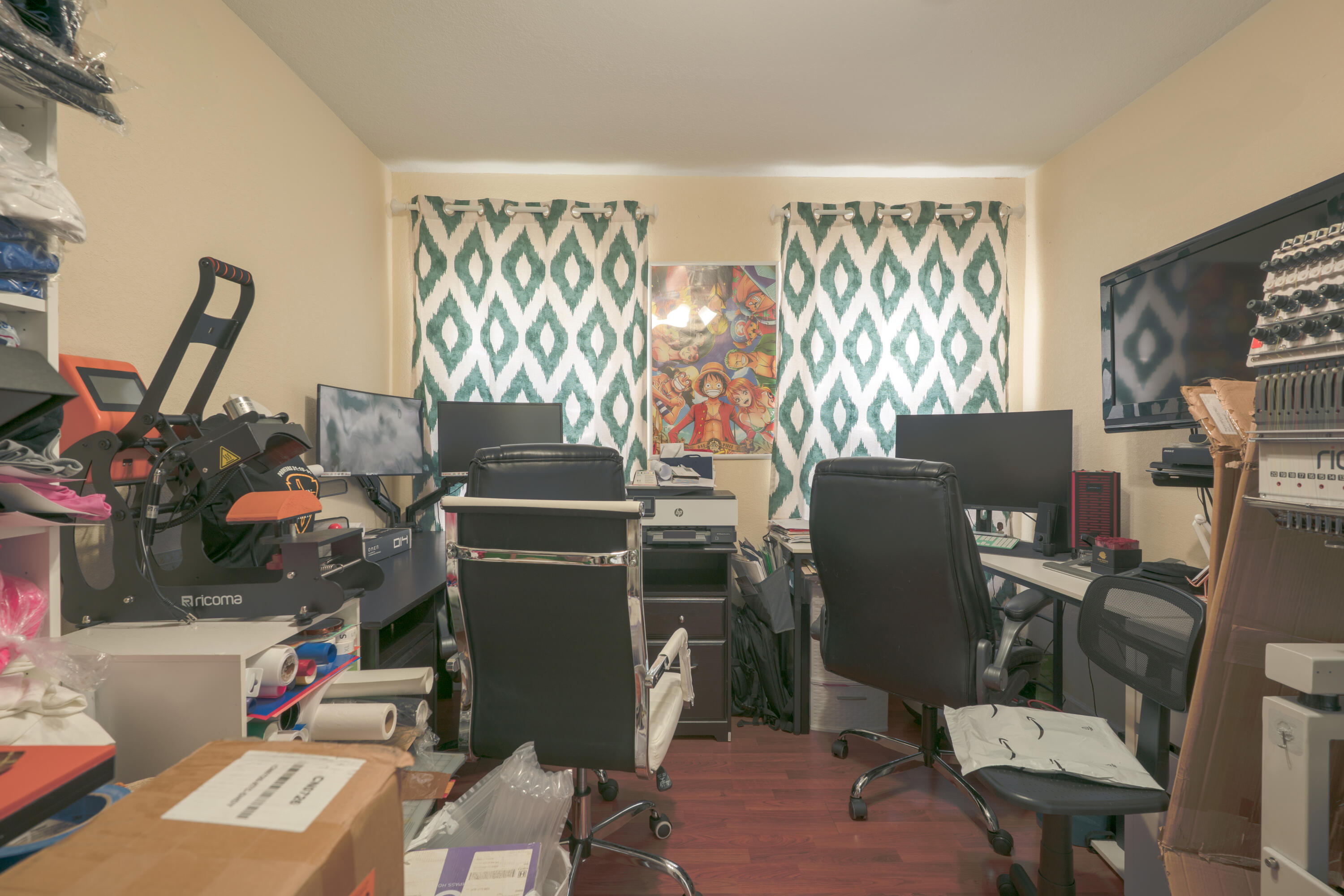 13257 Southwest 277th Terrace Homestead, FL 33032 - Photo 21 of 24 a view of a workspace with furniture and a window