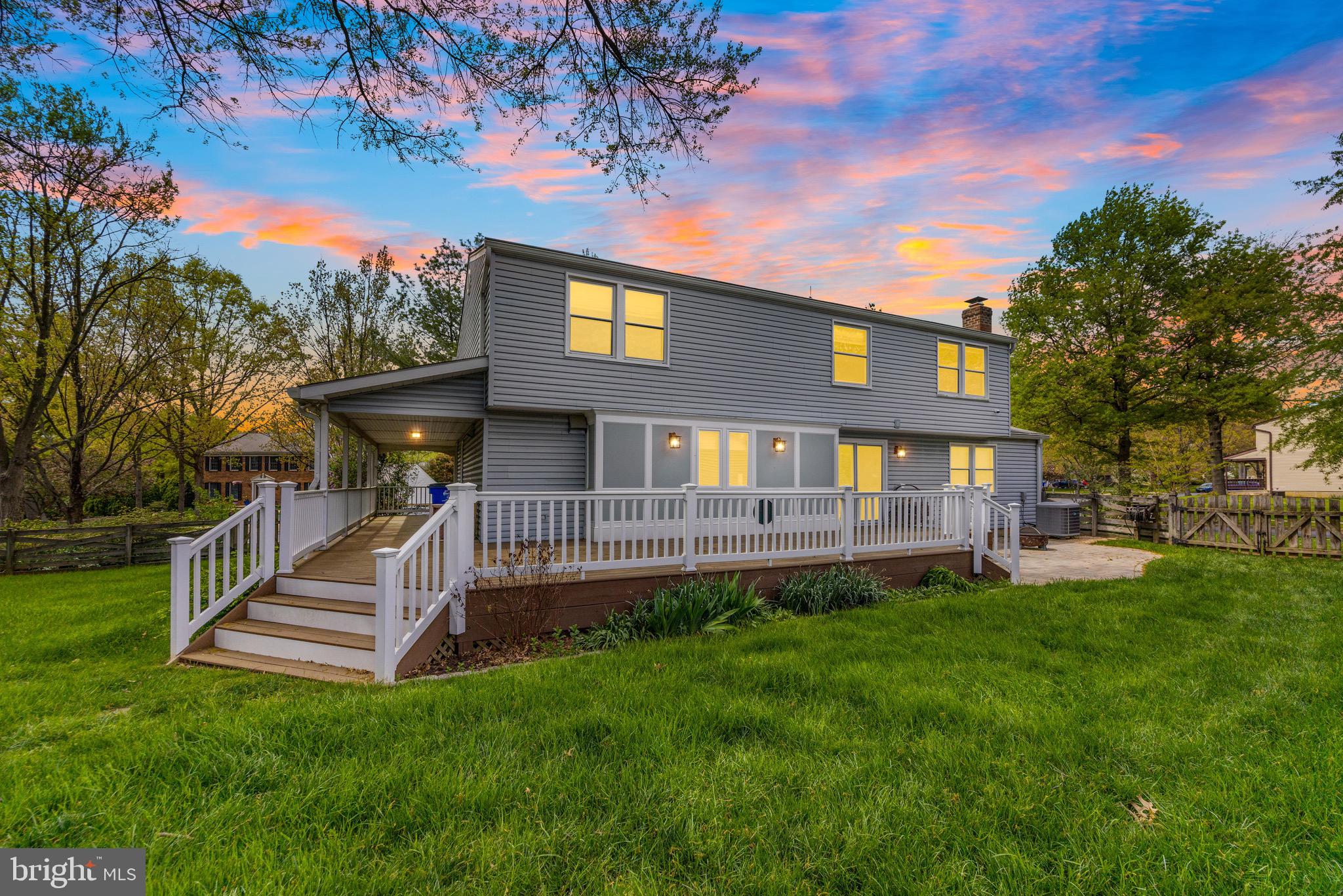 8735 Doves Fly Way Laurel, MD 20723 - Photo 7 of 64 a view of a house with a yard