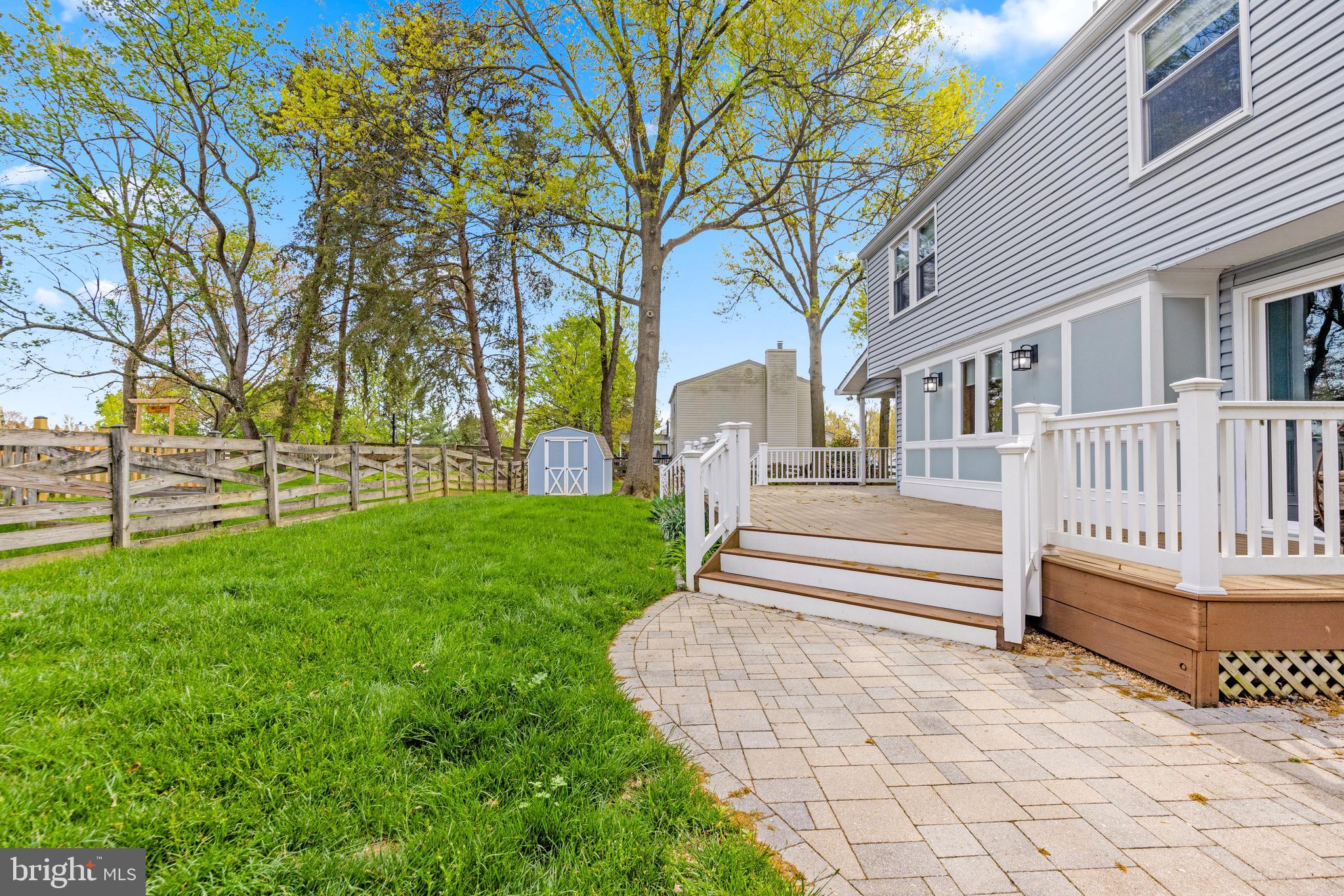 8735 Doves Fly Way Laurel, MD 20723 - Photo 8 of 64 a view of a house with a yard