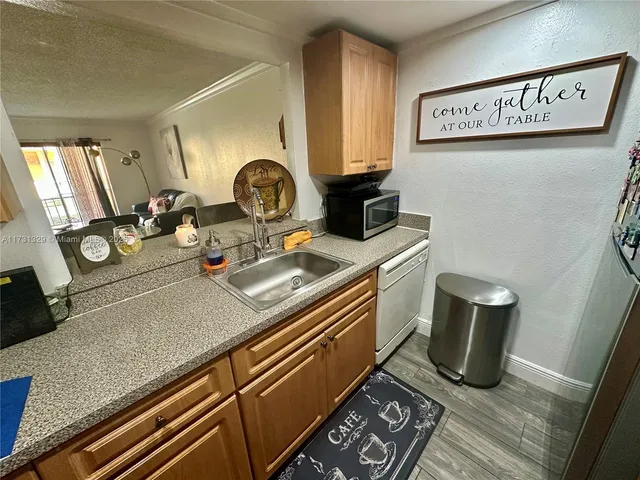 a view of a storage and utility room