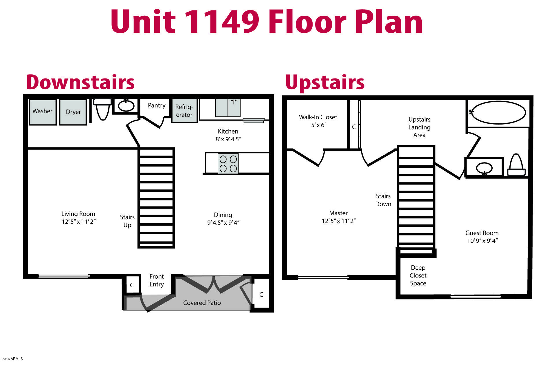 3511 East Baseline Road, Unit 1149 Phoenix, AZ 85042 - Photo 30 of 30 Floor Plan