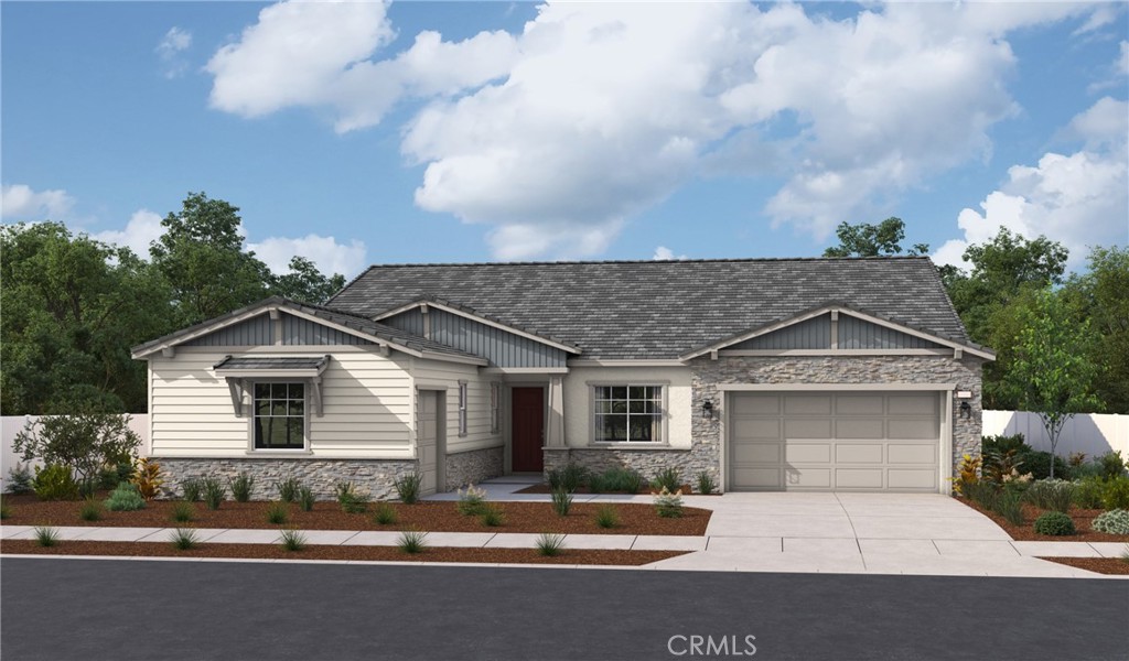 32040 South Fiesta Ranch Road Temecula, CA 92591 - Photo 1 of 1 a front view of a house with a garden