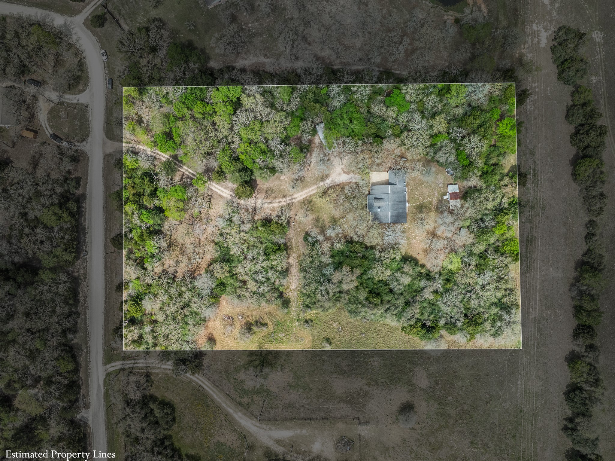 4196 Winding Road Hearne, TX 77859 - Photo 3 of 33 an outdoor view from a garden