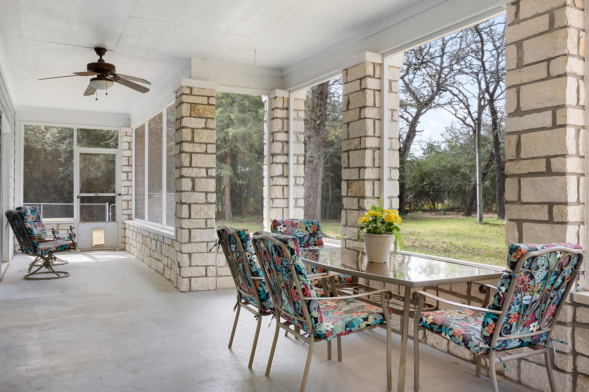 4196 Winding Road Hearne, TX 77859 - Photo 7 of 33 a view of a dining room with furniture window and outside view