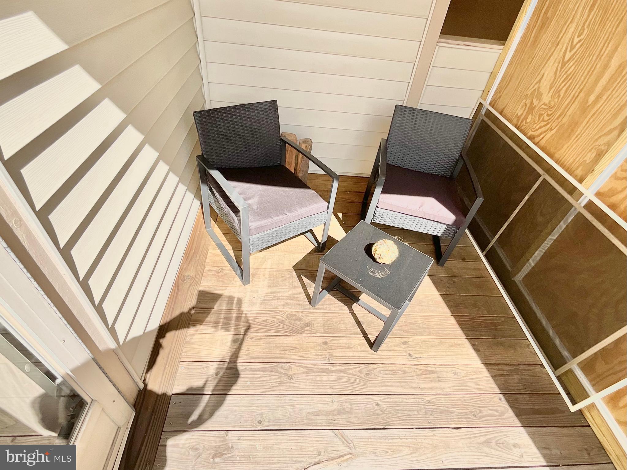 13406 Shady Knoll Drive, Unit 13406 Silver Spring, MD 20904 - Photo 21 of 27 Balcony Porch outside Primary Bedroom